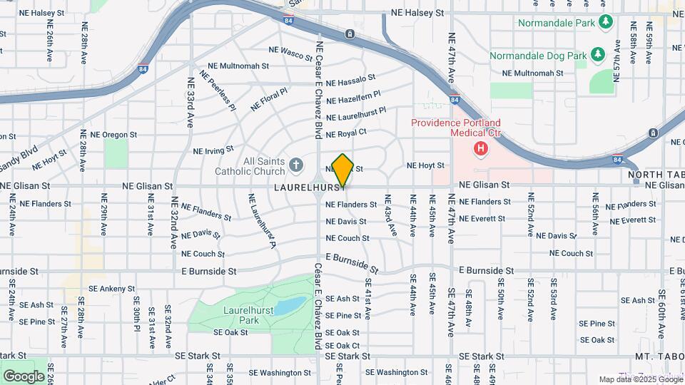 431 NE 41st Ave Map and Location Details