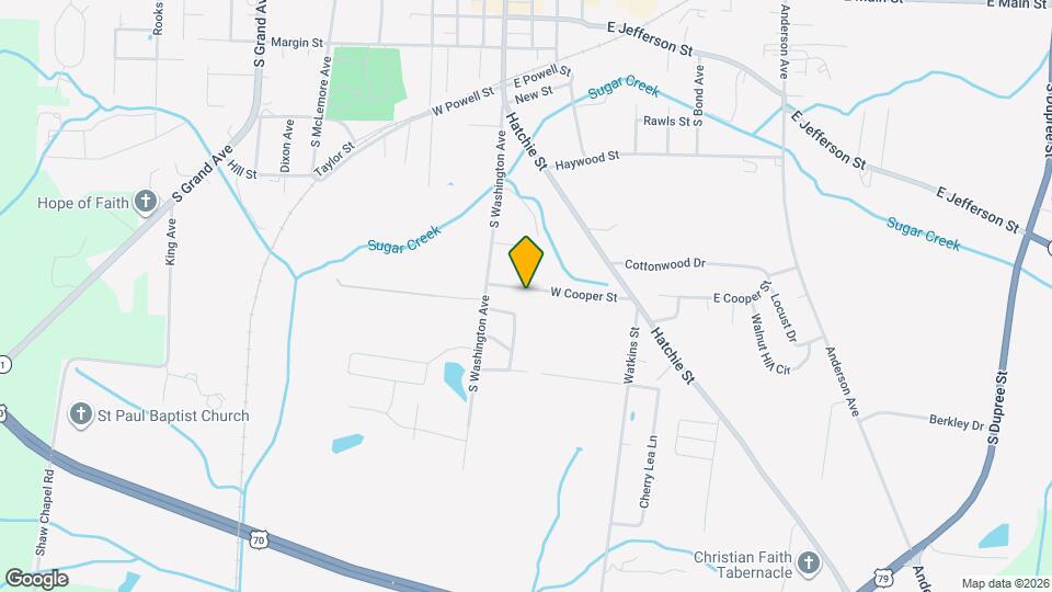 38 W Cooper St Map and Location Details