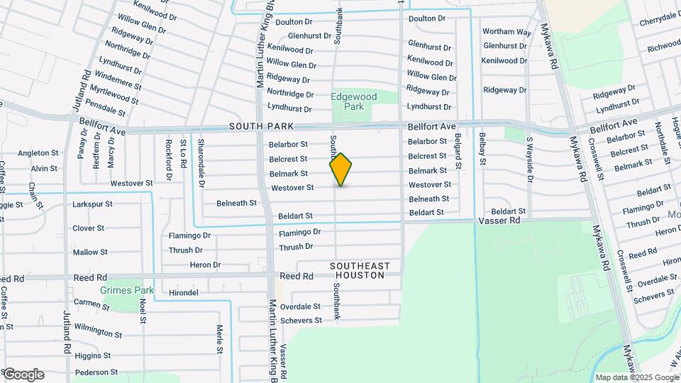 5806 Westover St Map and Location Details