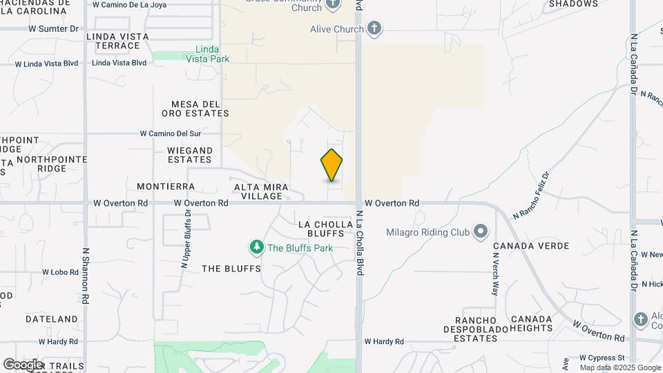 9232 N Peridot Vis Ave Map and Location Details