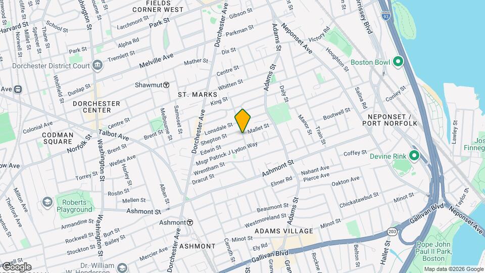 60 Florida St, Unit 2 Map and Location Details