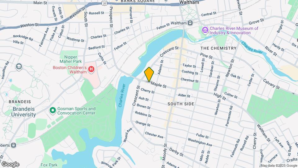 23 Maple St, Unit 25-1R Map and Location Details