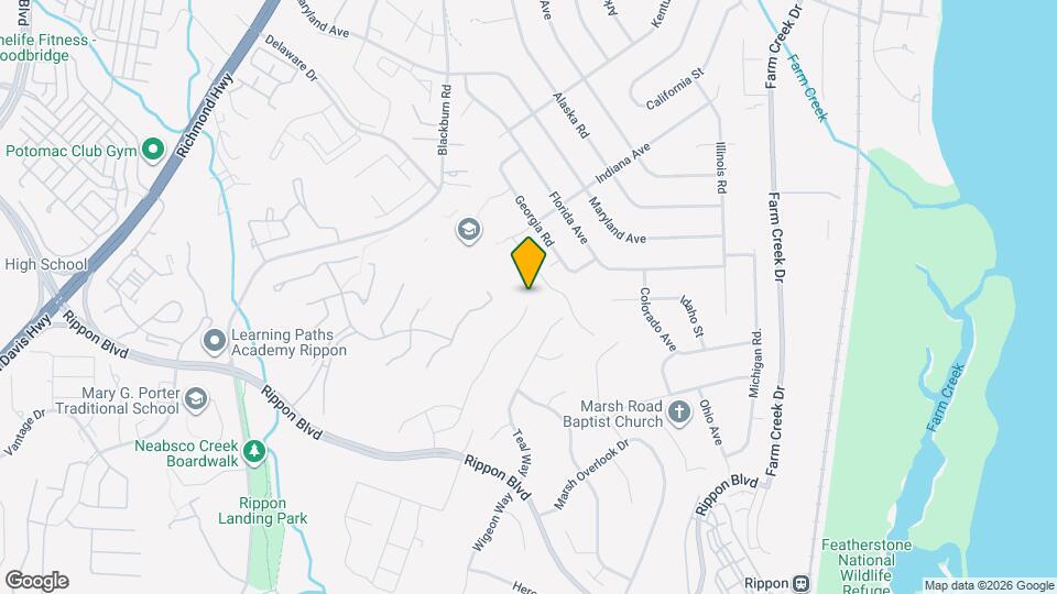 15220 Lord Culpeper Ct Map and Location Details