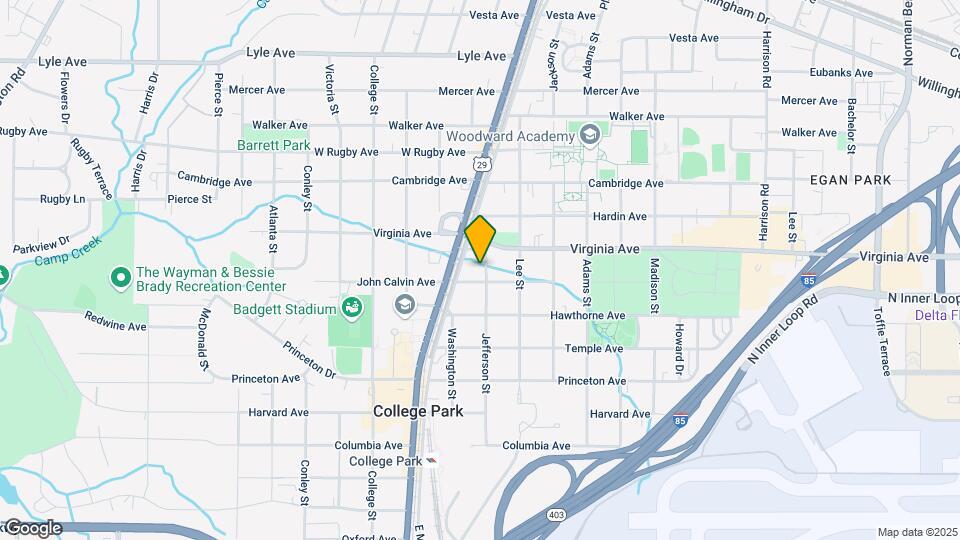3541 Jefferson St Map and Location Details