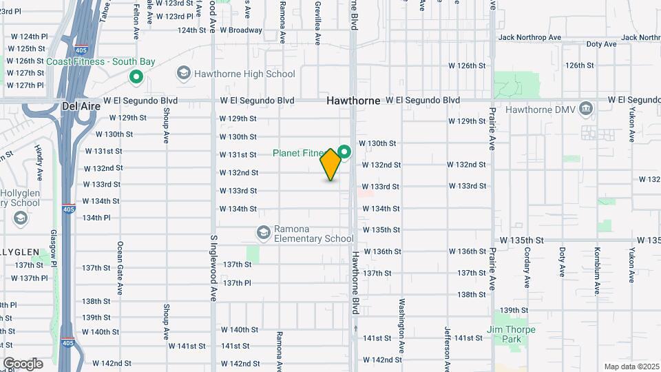 4451 W 133rd St Map and Location Details