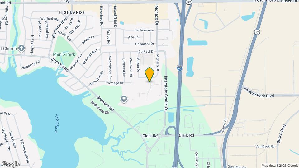 10206 Nala Ln Map and Location Details
