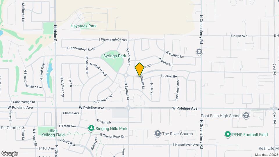 2743 N Glidden St Map and Location Details