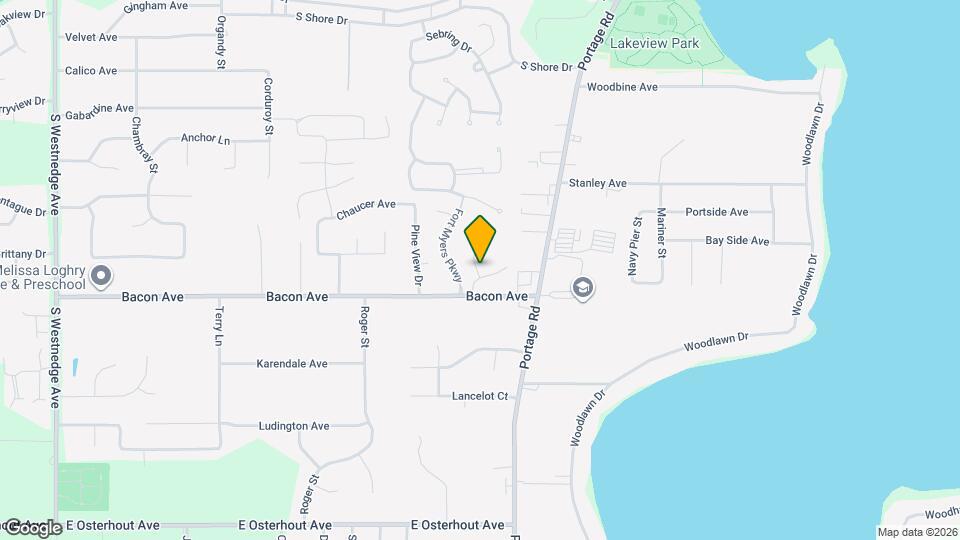 1565 Bacon Ave Map and Location Details