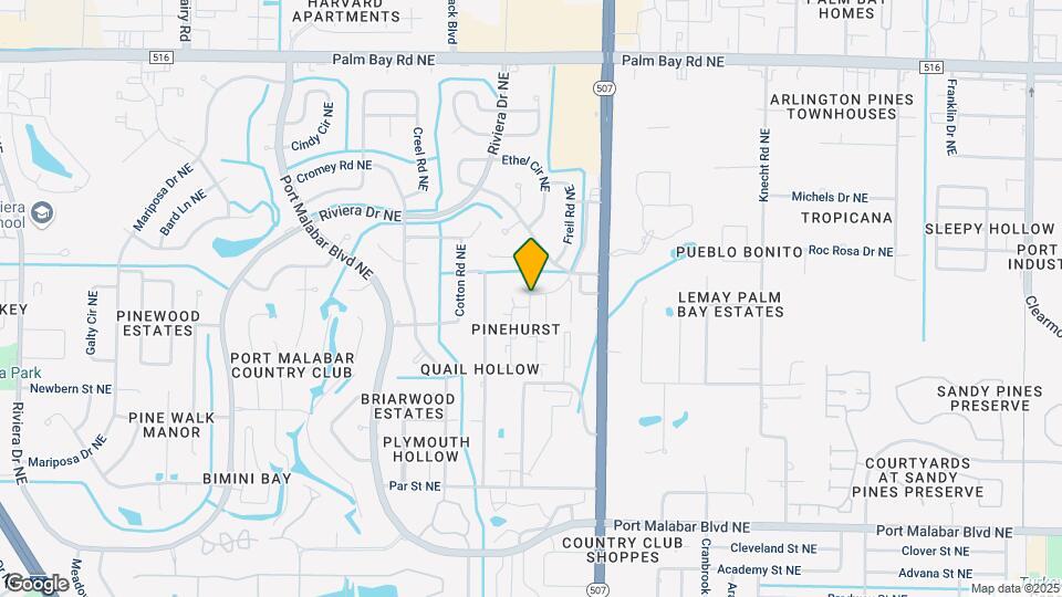 2101 Forest Knoll Dr NE Map and Location Details