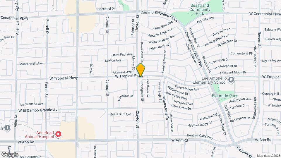 5949 Springmist St Map and Location Details