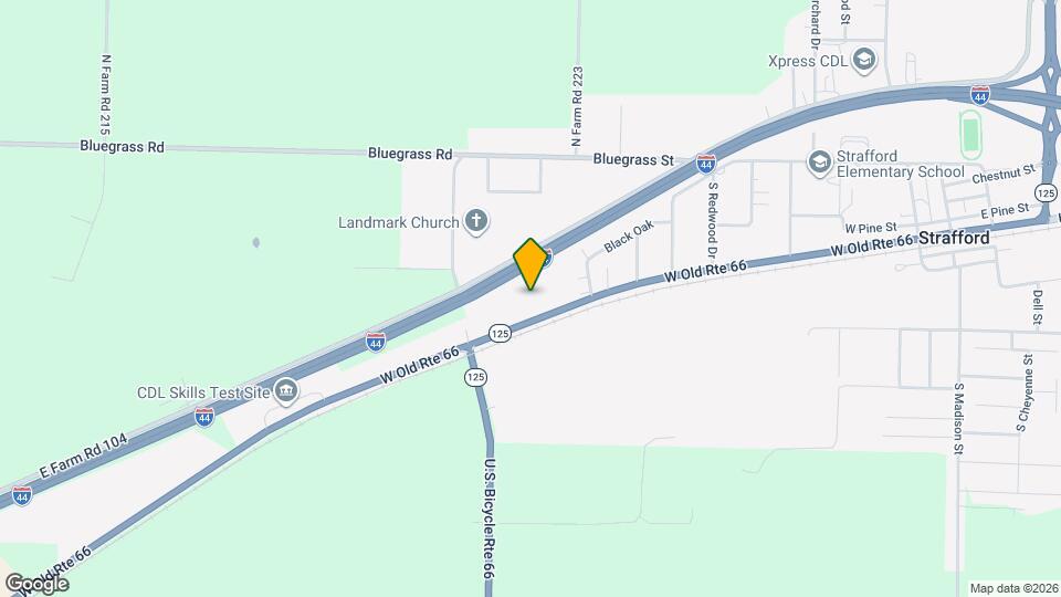 817 W Old Rte 66 Map and Location Details