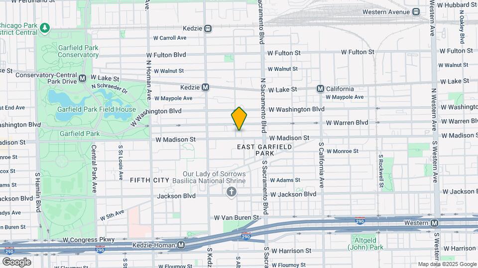 3054 W Madison St Map and Location Details
