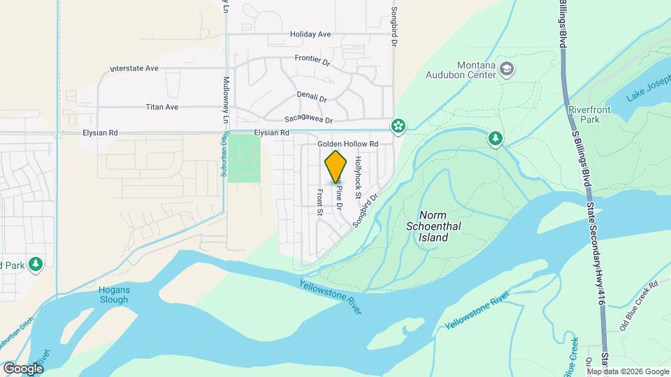 1716 Lone Pine Dr Map and Location Details