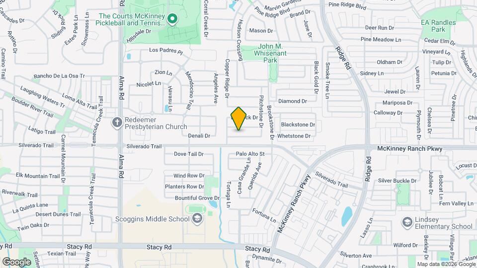 5812 Pebble Ridge Dr Map and Location Details