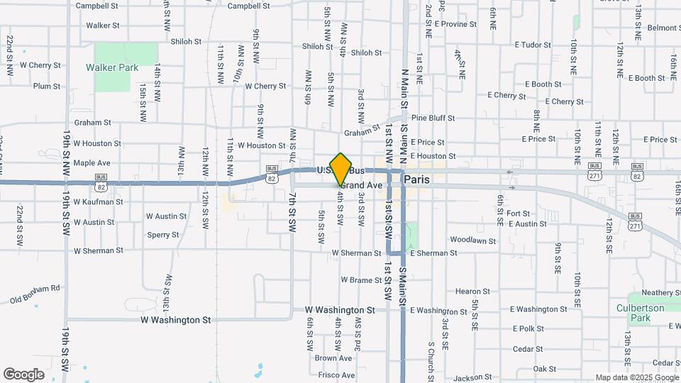 105 4th St SW Map and Location Details