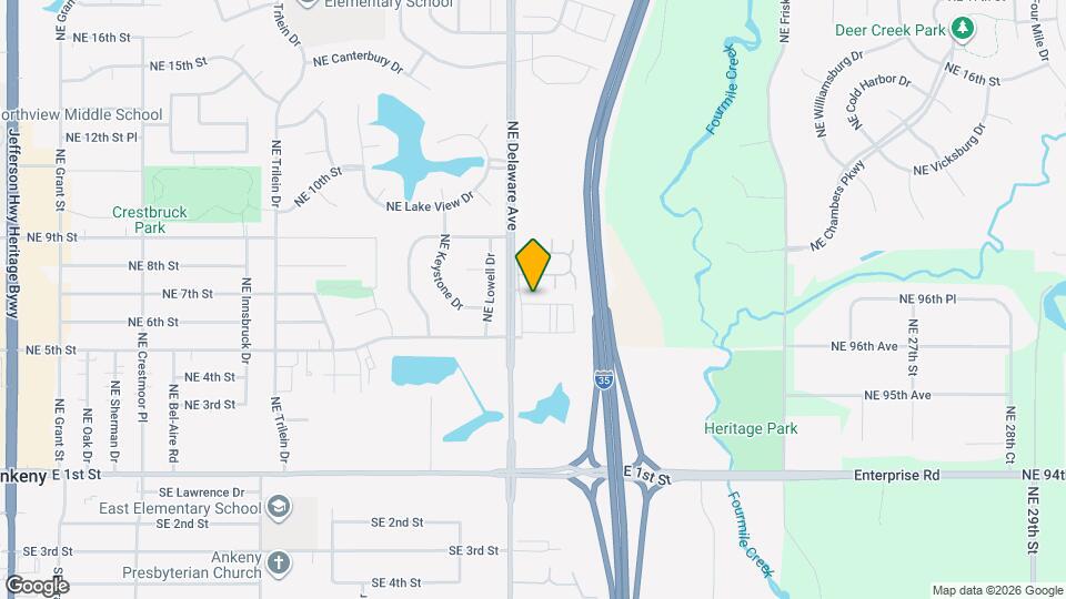 1110 NE 6th Ln Map and Location Details