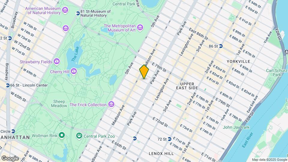 55-57 E 76th St Map and Location Details