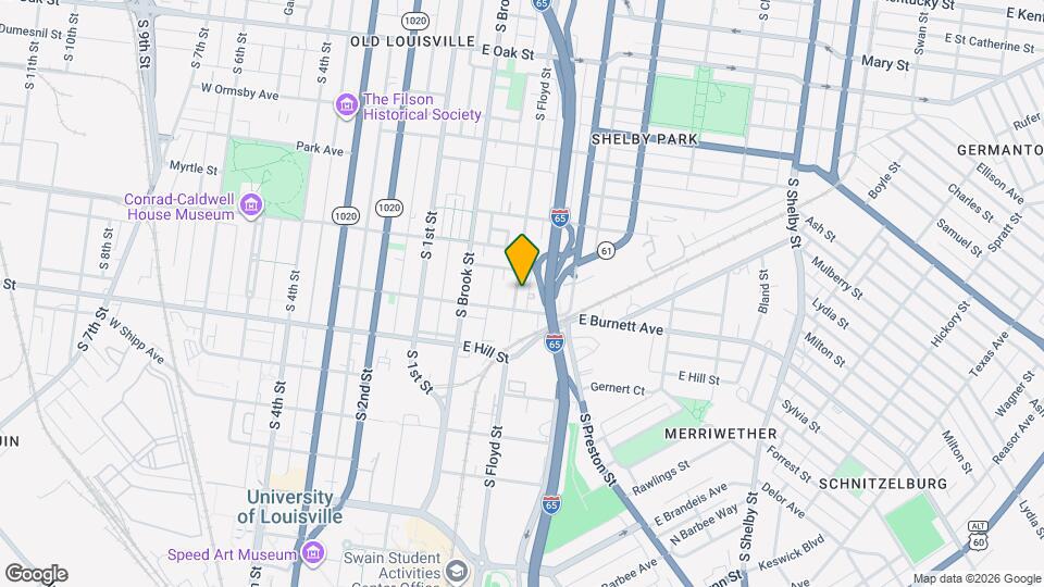 1431 S Floyd St Map and Location Details