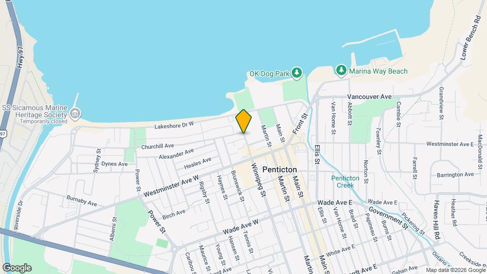 103-690 Winnipeg St Map and Location Details