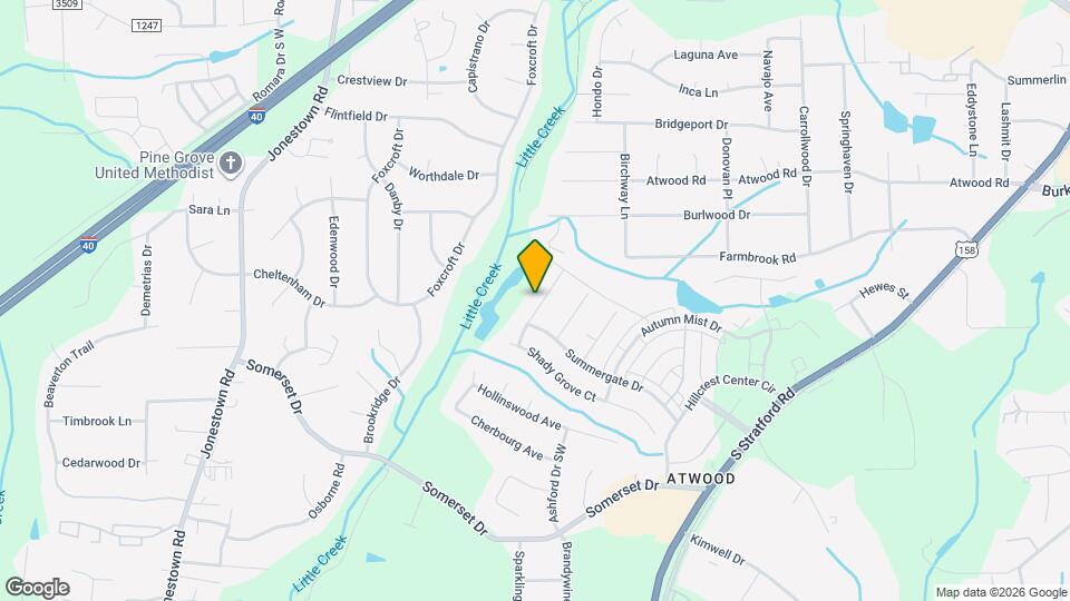 2466 Dog Leg Dr Map and Location Details