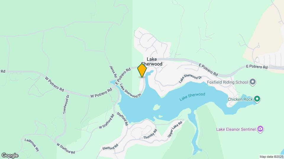 141 Lake Sherwood Dr Mapa y Detalles de la Ubicación