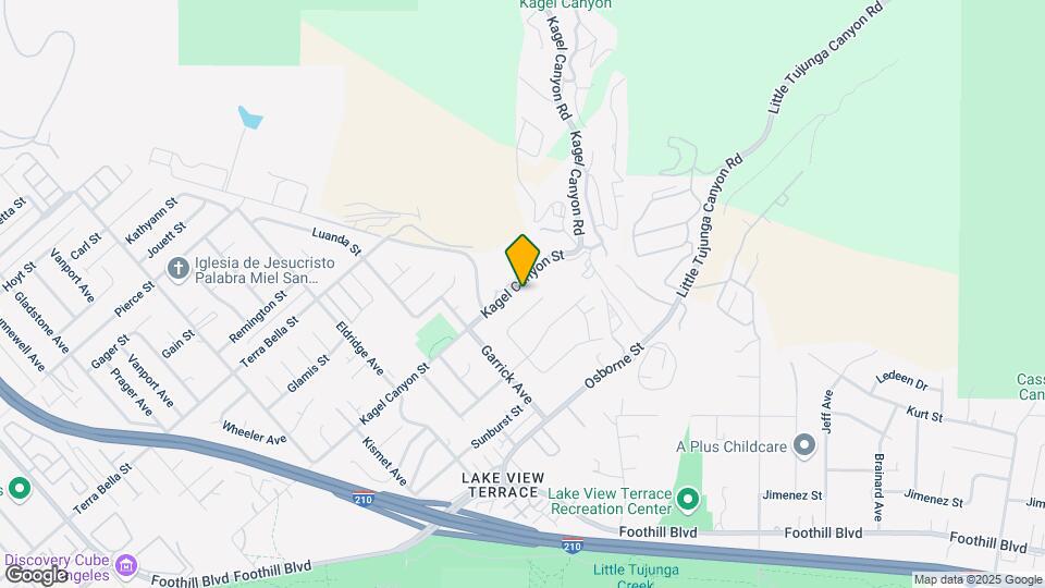 11350 Kagel Canyon St Mapa y Detalles de la Ubicación