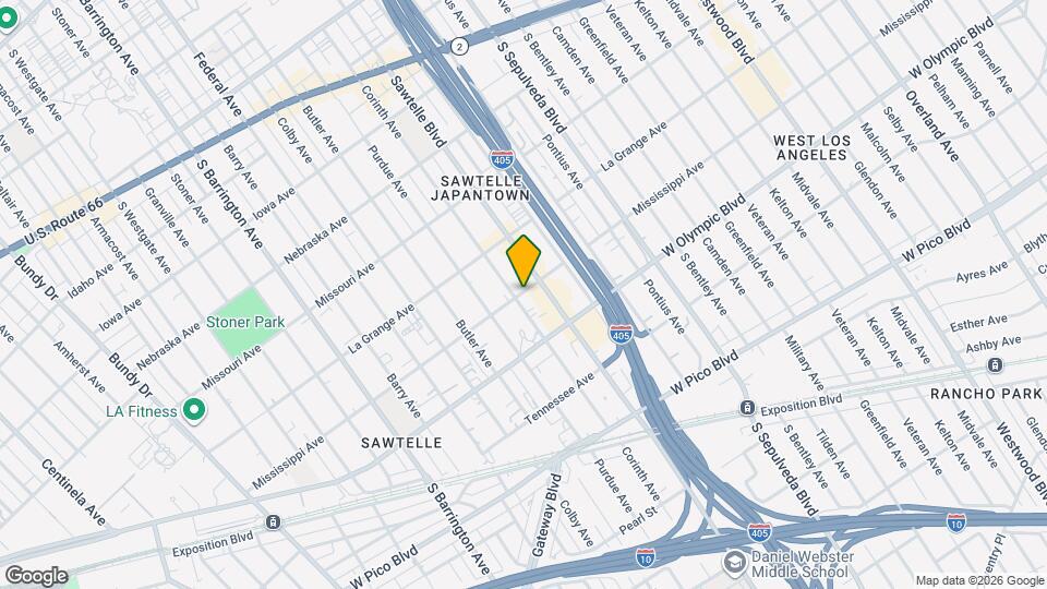 11330 Mississippi Ave, Unit 2 Map and Location Details