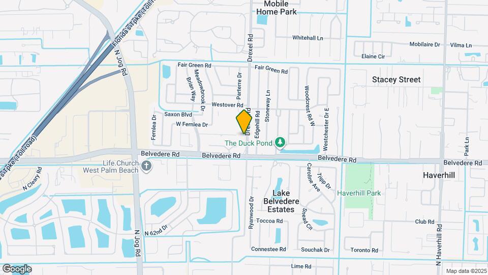 1089 Drexel Rd Map and Location Details