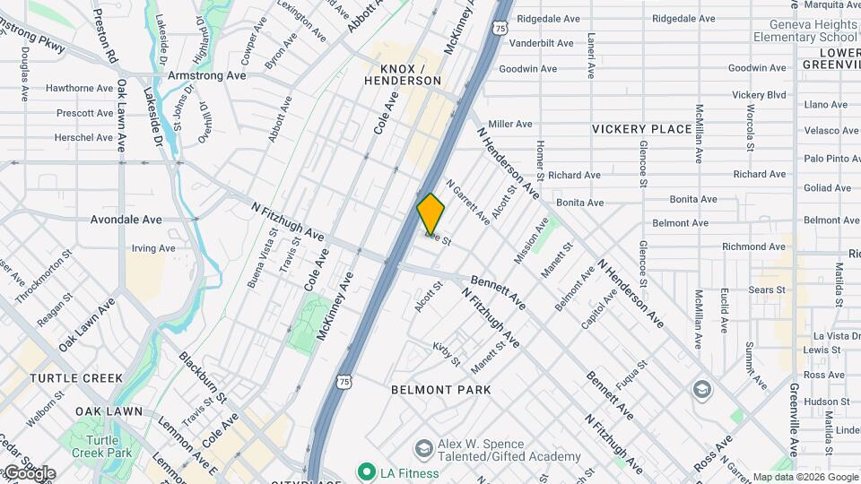 2845 Lee St Map and Location Details