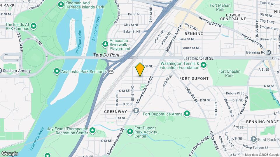 3427 B St SE Mapa y Detalles de la Ubicación