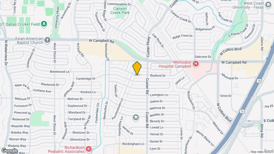 513 Bedford Dr Map and Location Details