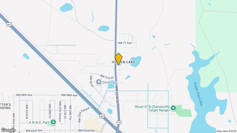 7308 NW 21 Way Mapa y Detalles de la Ubicación