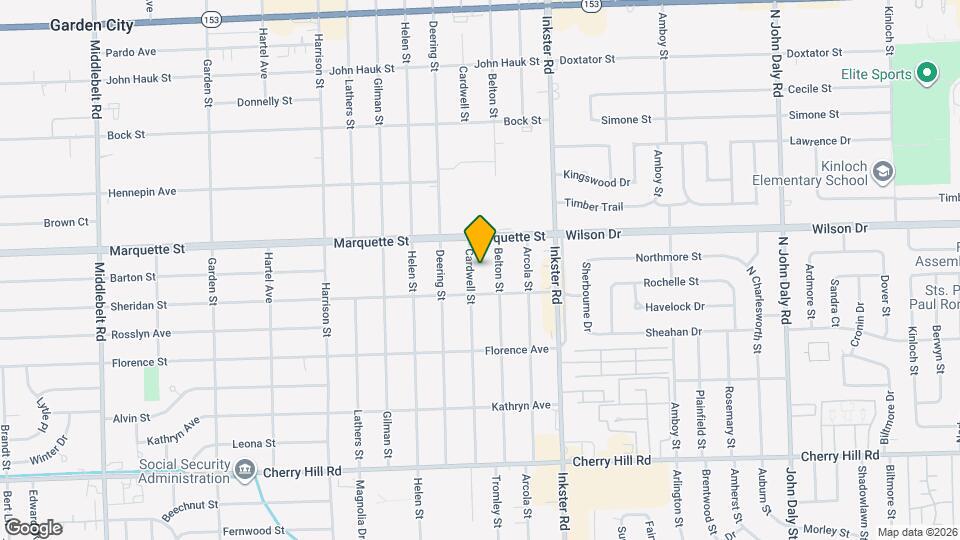 972 Cardwell St Map and Location Details