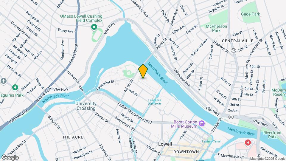 35 Riverwalk Way, Unit 312 Map and Location Details
