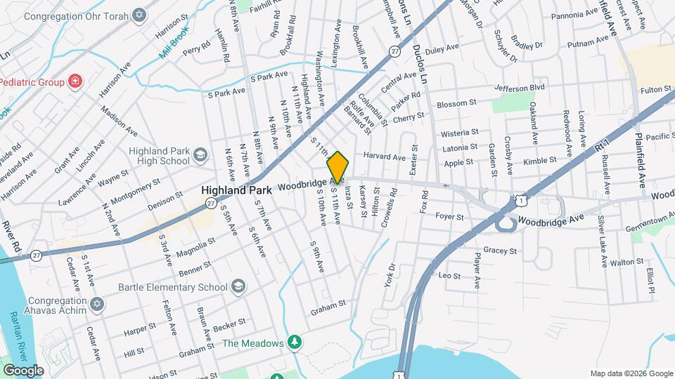 211 S 11th Ave Map and Location Details