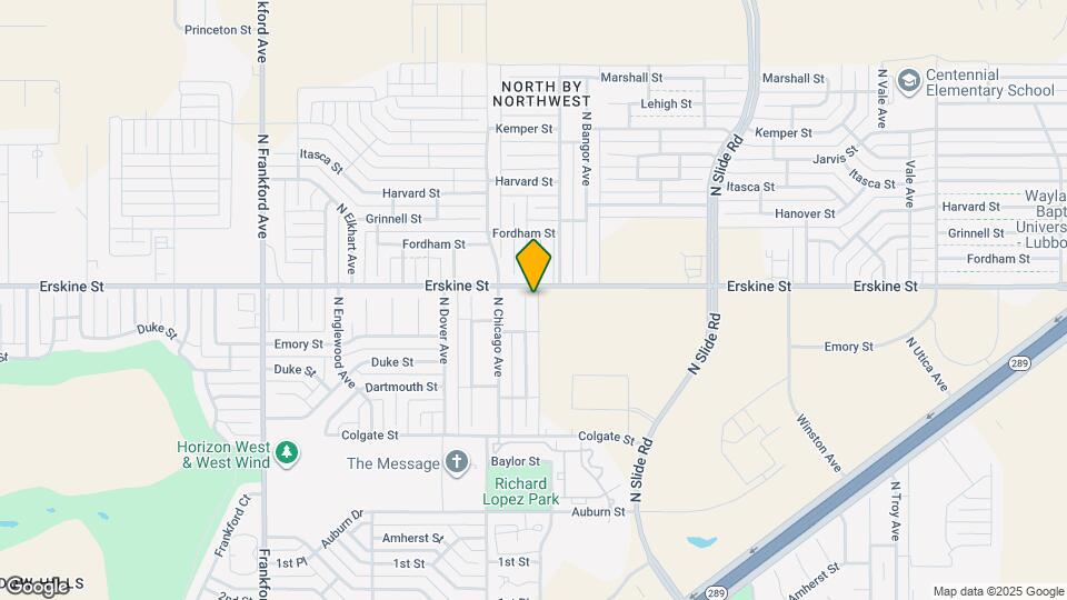 534 N Brentwood Ave Map and Location Details