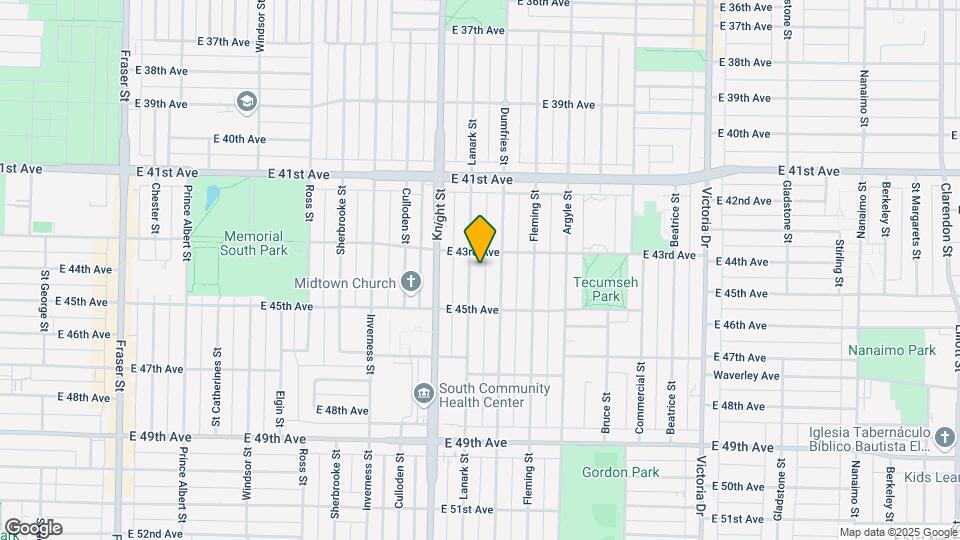 5950 Lanark St Map and Location Details