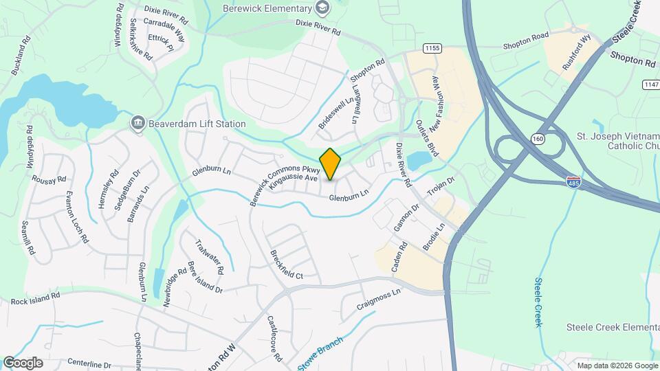 5633 Garrow Glen Rd Map and Location Details