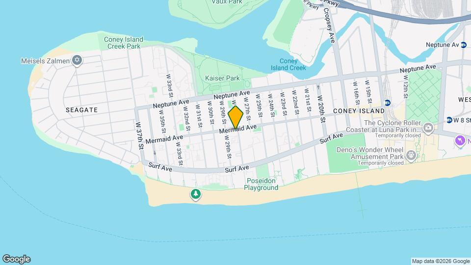 2806 Mermaid Ave Map and Location Details