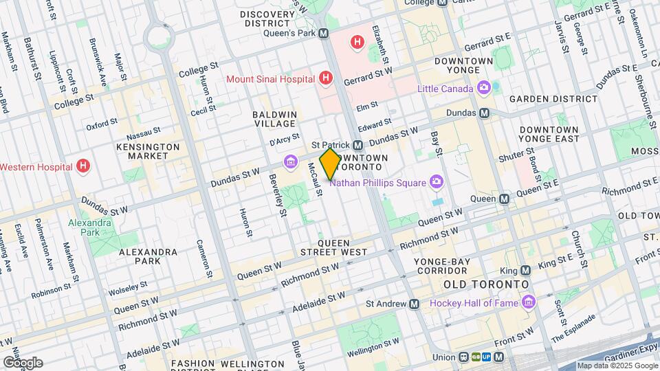 9T6 Condos Map and Location Details