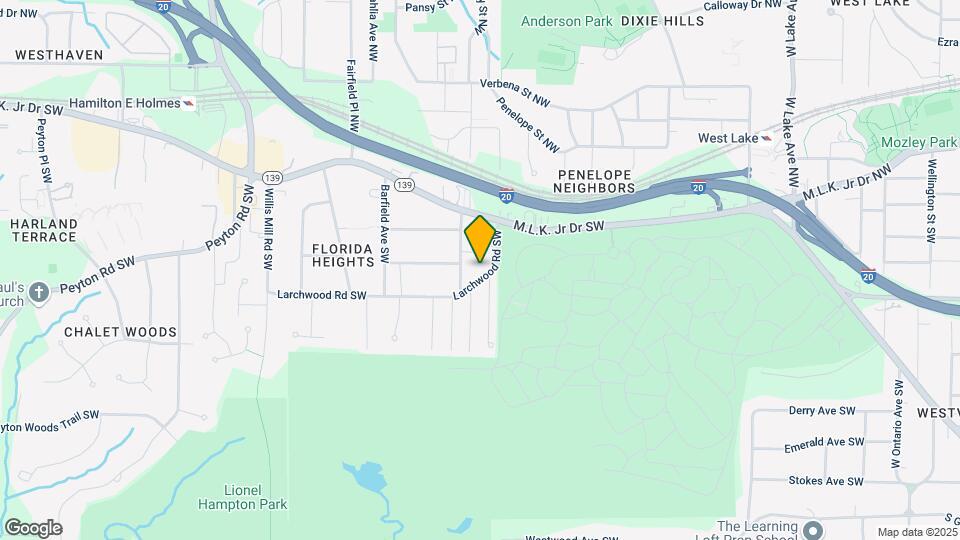 2125 Larchwood Rd SW Map and Location Details