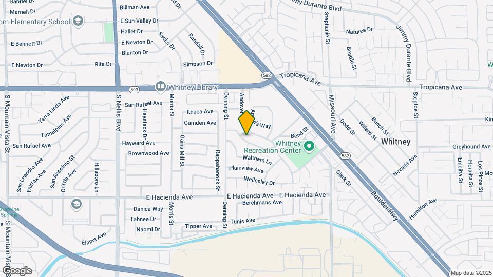 5494 Northridge Ln Map and Location Details