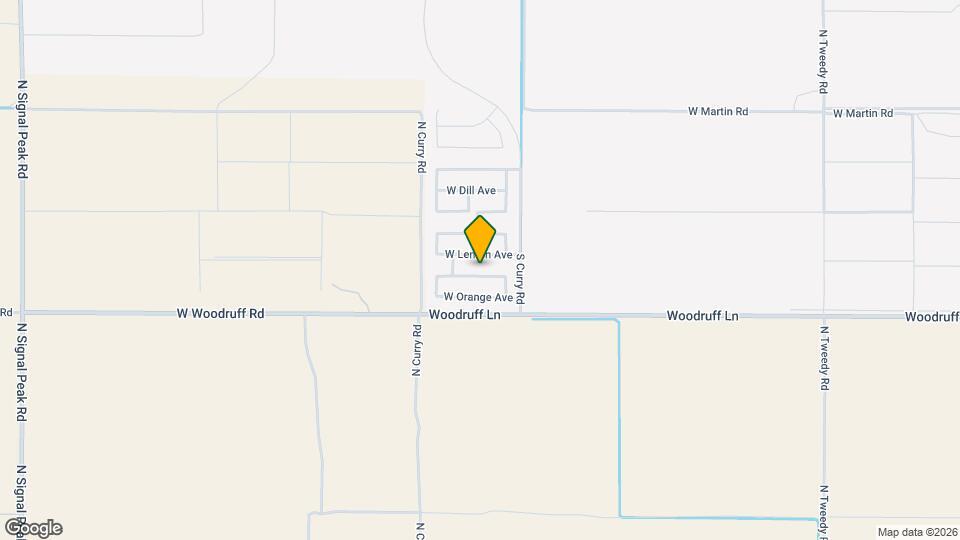 4644 W Nutmeg Ave Map and Location Details