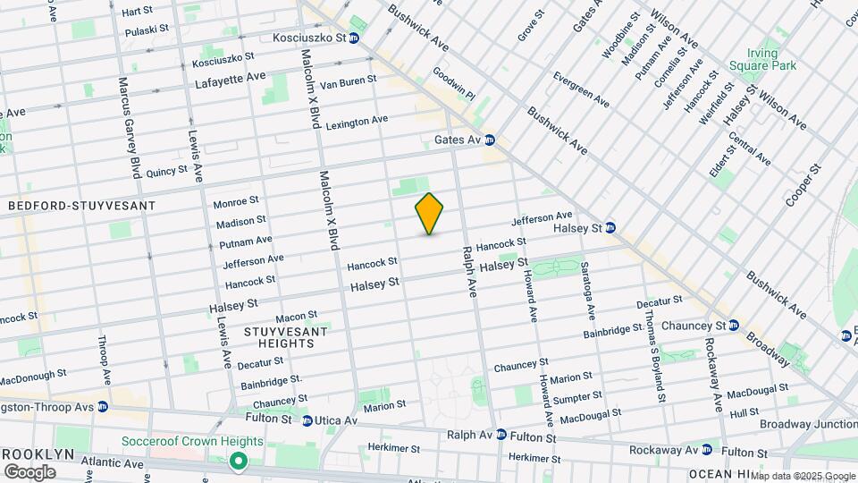 804 Jefferson Ave, Unit 1E Map and Location Details