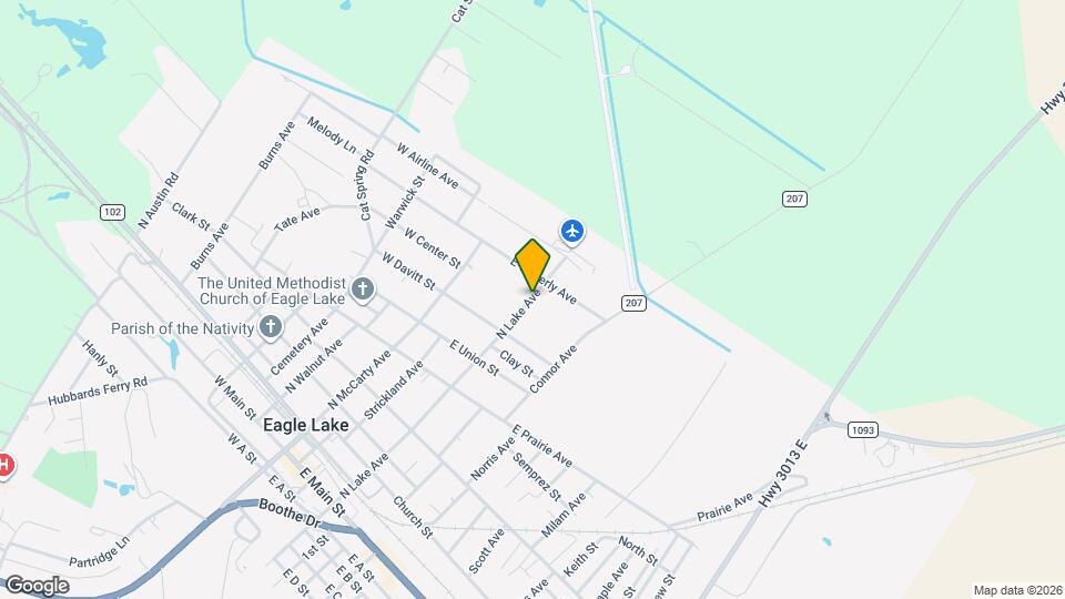 934 N Lake Ave Map and Location Details