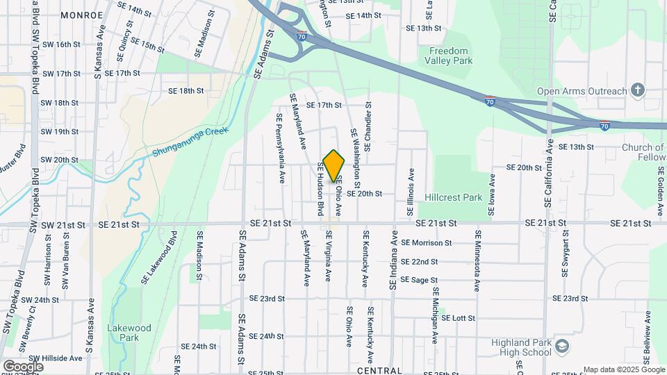 1927 SE Ohio Ave Map and Location Details