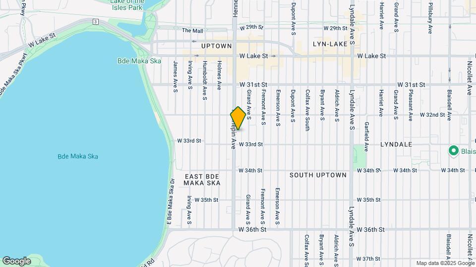 3233 Hennepin Ave, Unit 2 Map and Location Details