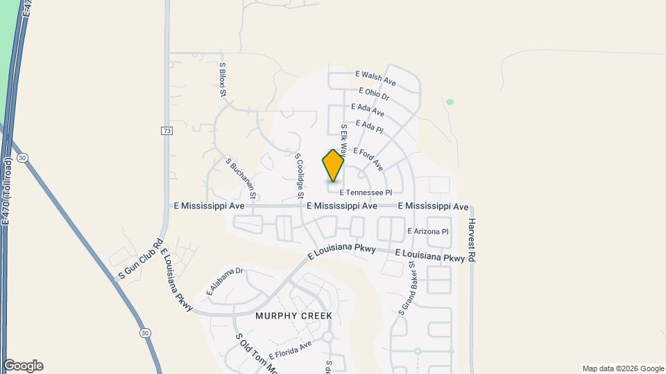 1060 S De Gaulle Ct Map and Location Details