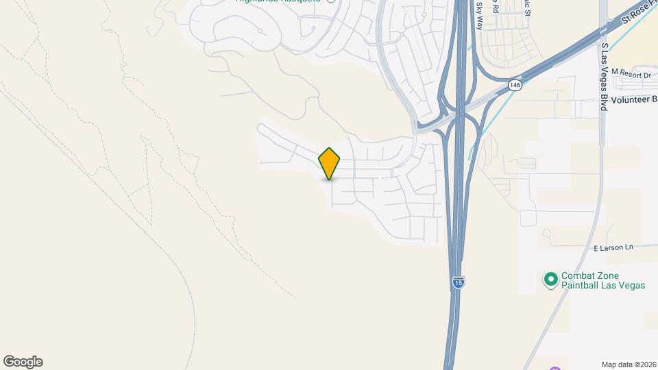 12735 Coastline Shadow St Map and Location Details