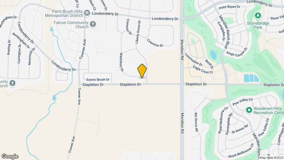 9508 Waterbury Dr Map and Location Details